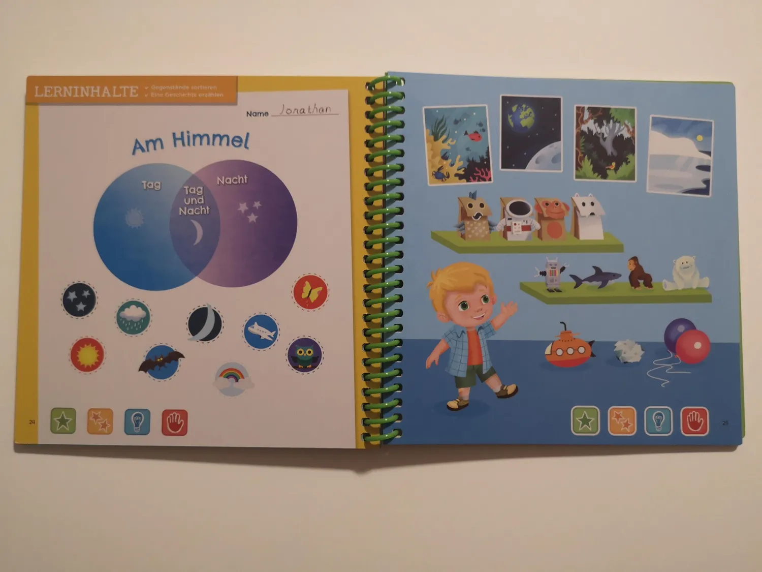VTech MagiBook Ein Tag im Kindergarten Lernbuch Stufe 1 Empathie
