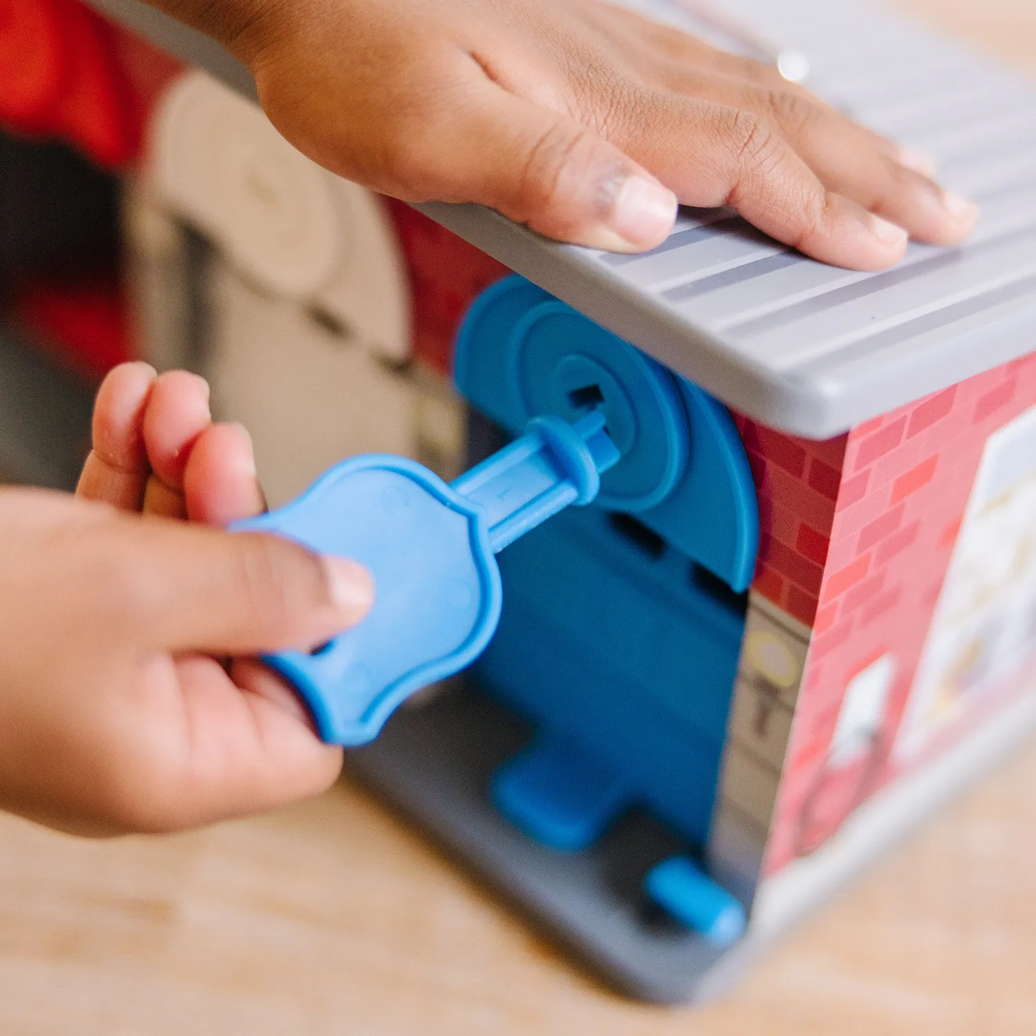Melissa & Doug Keys Cars Spielgarage Rettung Fahrzeuge