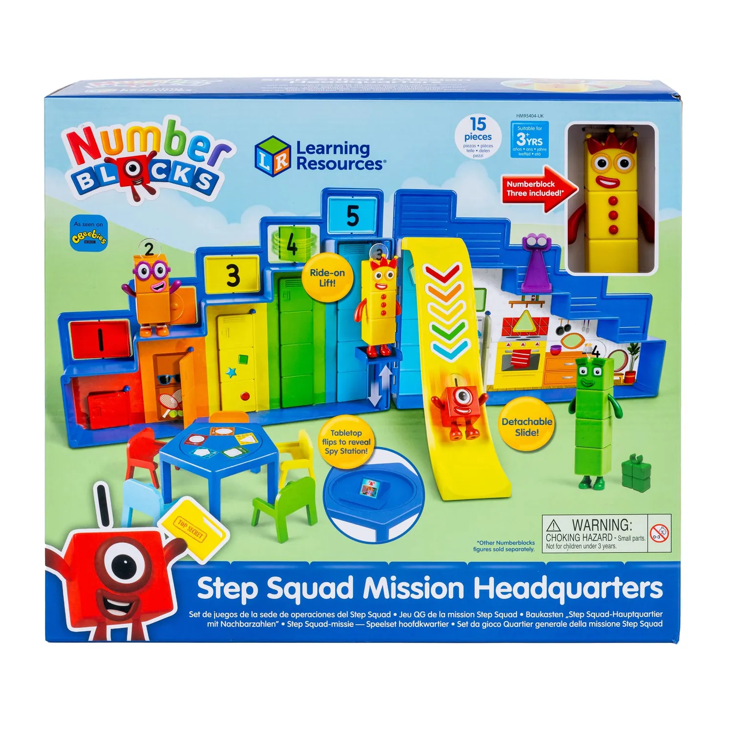 Learning Resources Numberblocks Step Squad Hauptquartier Spielset