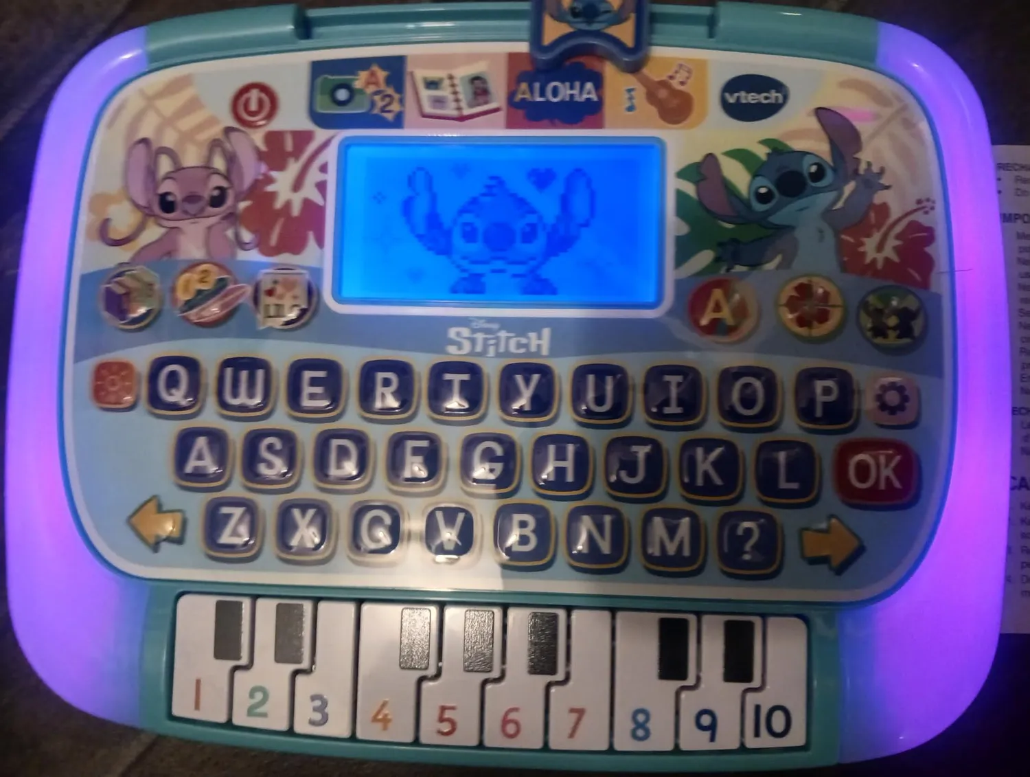 VTech Stitch Learning Tablet Lerntablet Disney