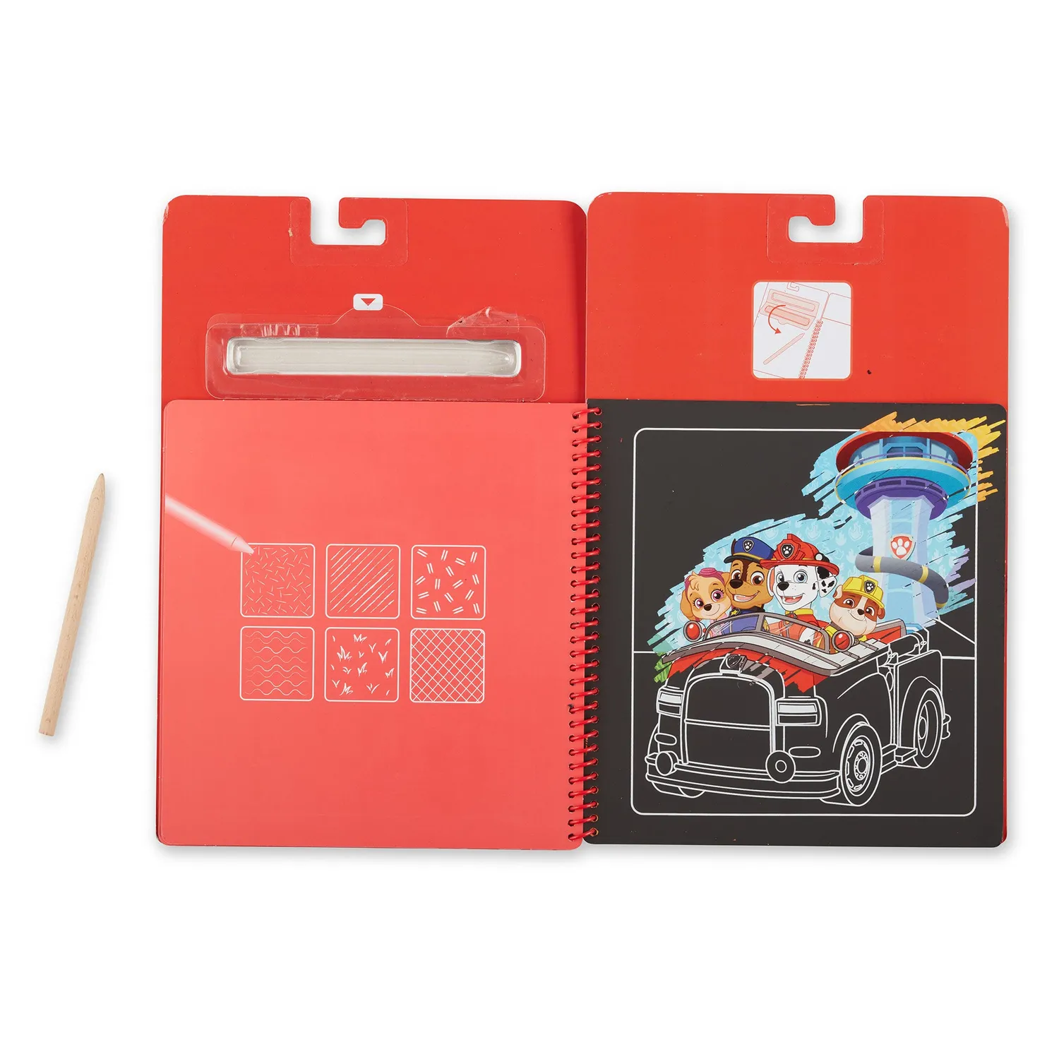 Melissa & Doug PAW Patrol Marshall Kratzblock 10 Bilder