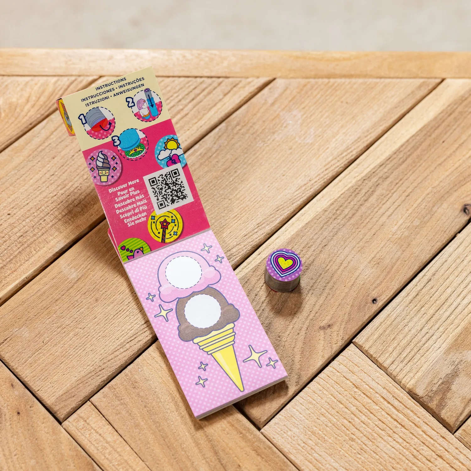 Melissa & Doug Sticker WOW Mini Pad Sticker Nachfüllset 4er 800