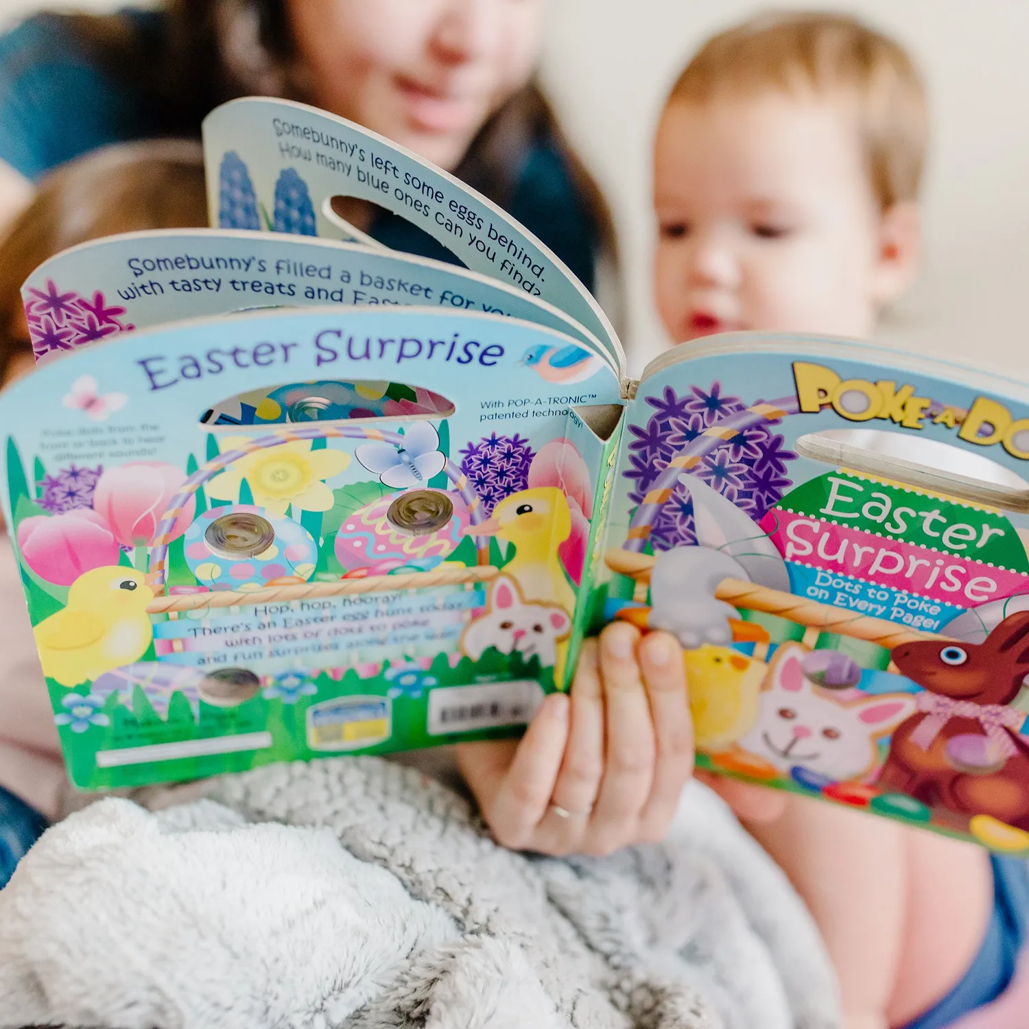 Melissa & Doug Poke-a-Dot Easter Pappbilderbuch Pop
