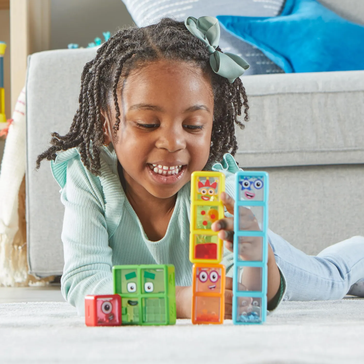 Learning Resources Numberblocks 1-5 Sensorikflaschen 5er-Set