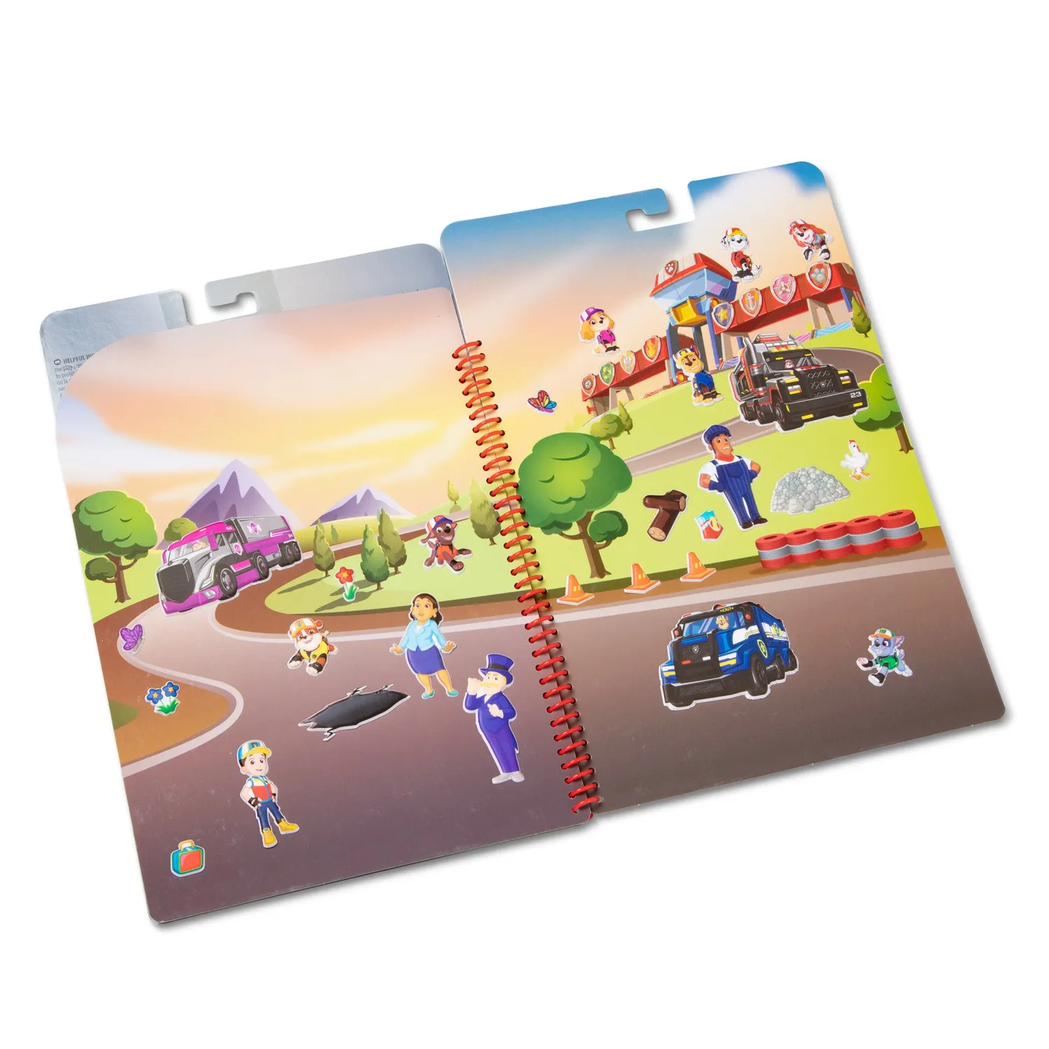 Melissa & Doug PAW Patrol Puffy Sticker Big Truck Pups
