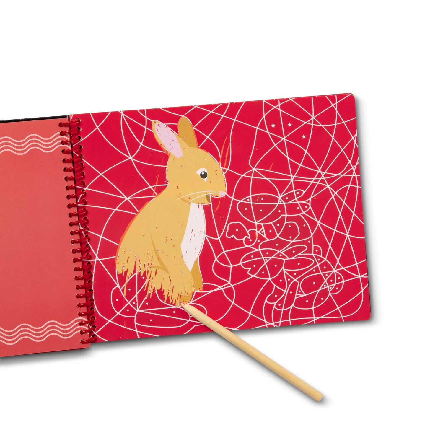Melissa & Doug Animal Families Kratzblock Stift ab 3 Jahre