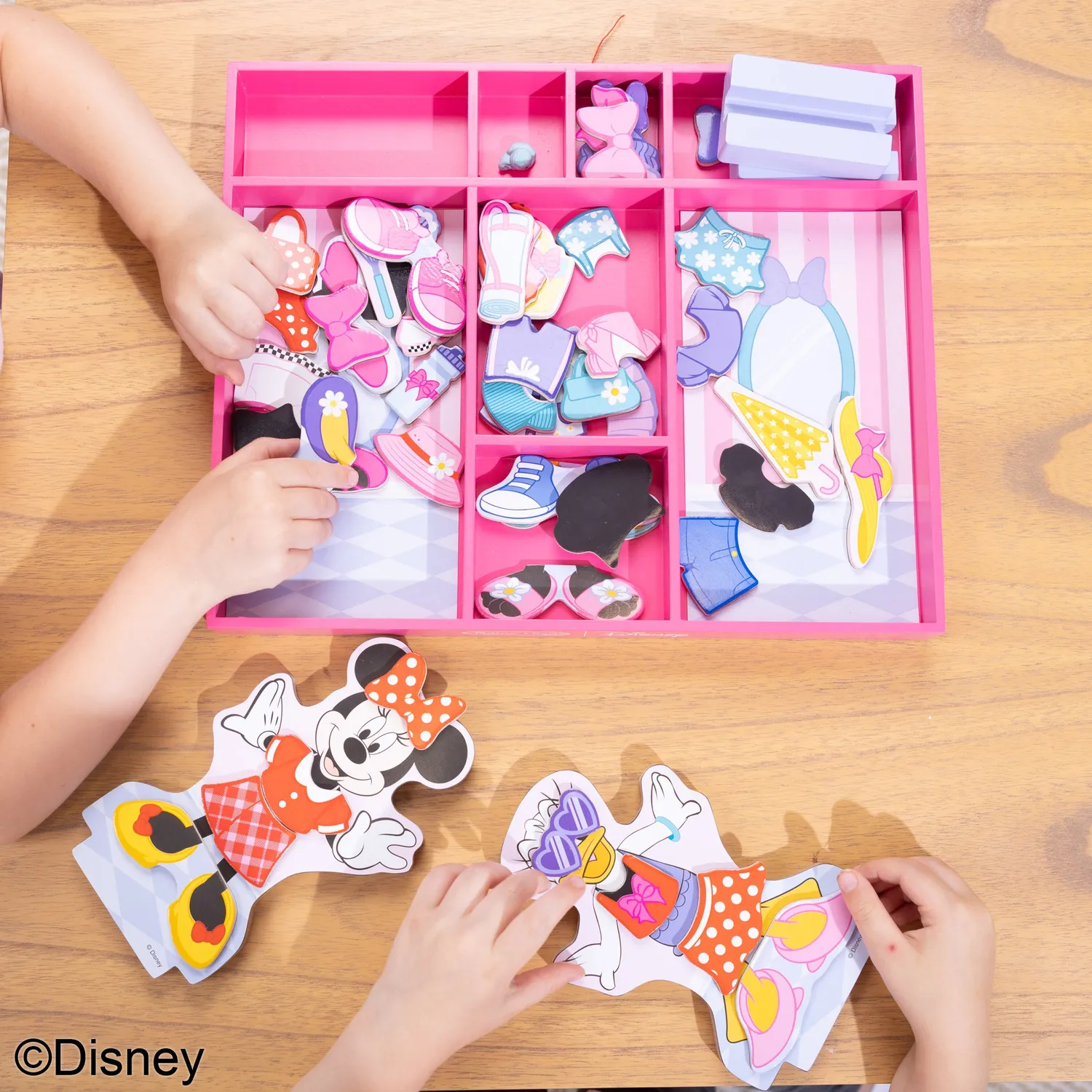 Melissa & Doug Minnie Daisy Magnet Anziehspiel Holz