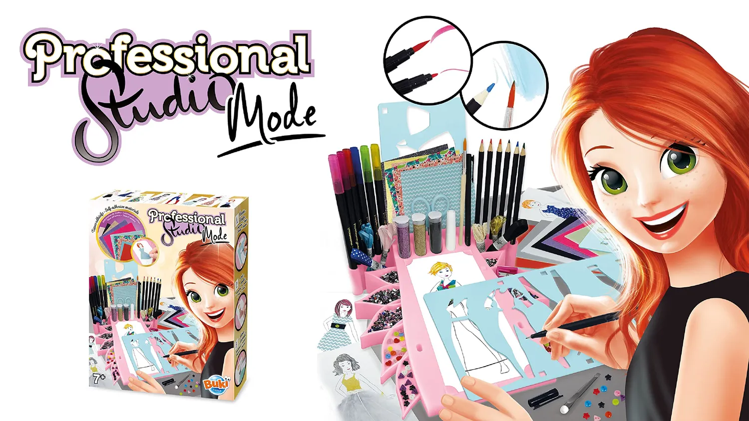 Buki France 5408 Professional Studio Mode Malset