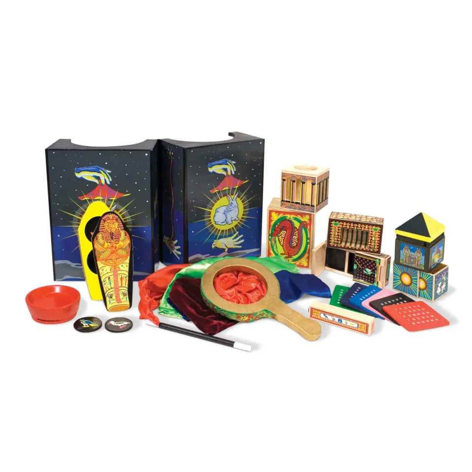 Melissa & Doug Deluxe Magic Zauberkasten 10 Tricks ab 6 Jahren