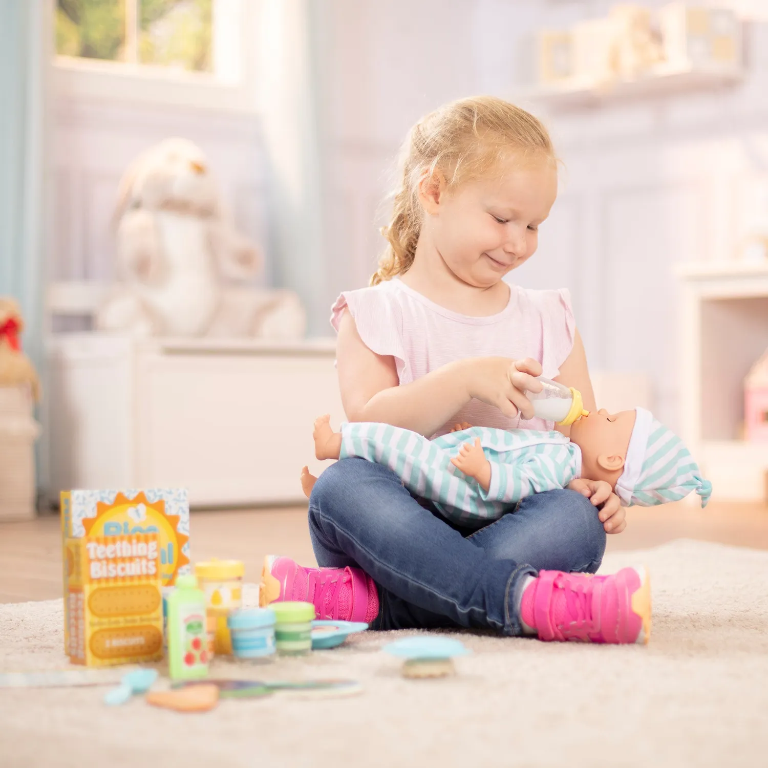 Melissa and Doug Mine to Love Fütter Set Puppenzubehör 24tlg