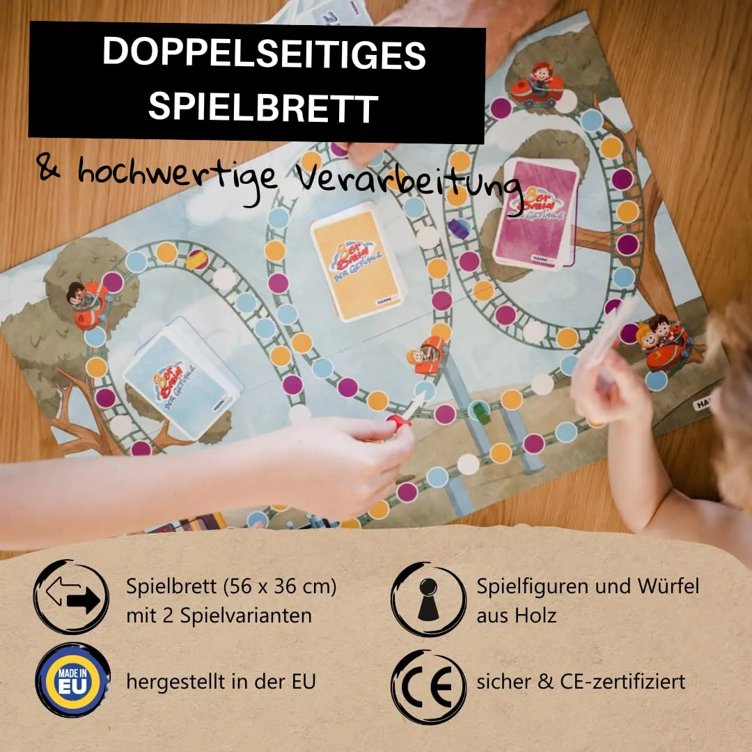 HANNIline Achterbahn der Gefühle Familienspiel ab 5 Jahren