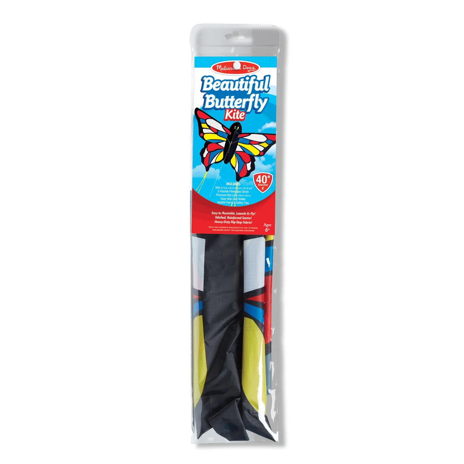 Melissa & Doug Beautiful Butterfly Drachen Schmetterling