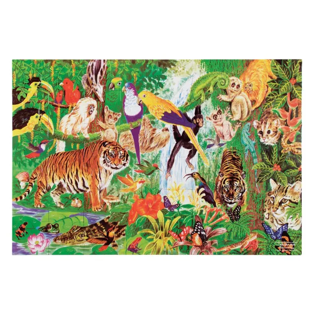 Melissa & Doug Rainforest Bodenpuzzle 48 Teile