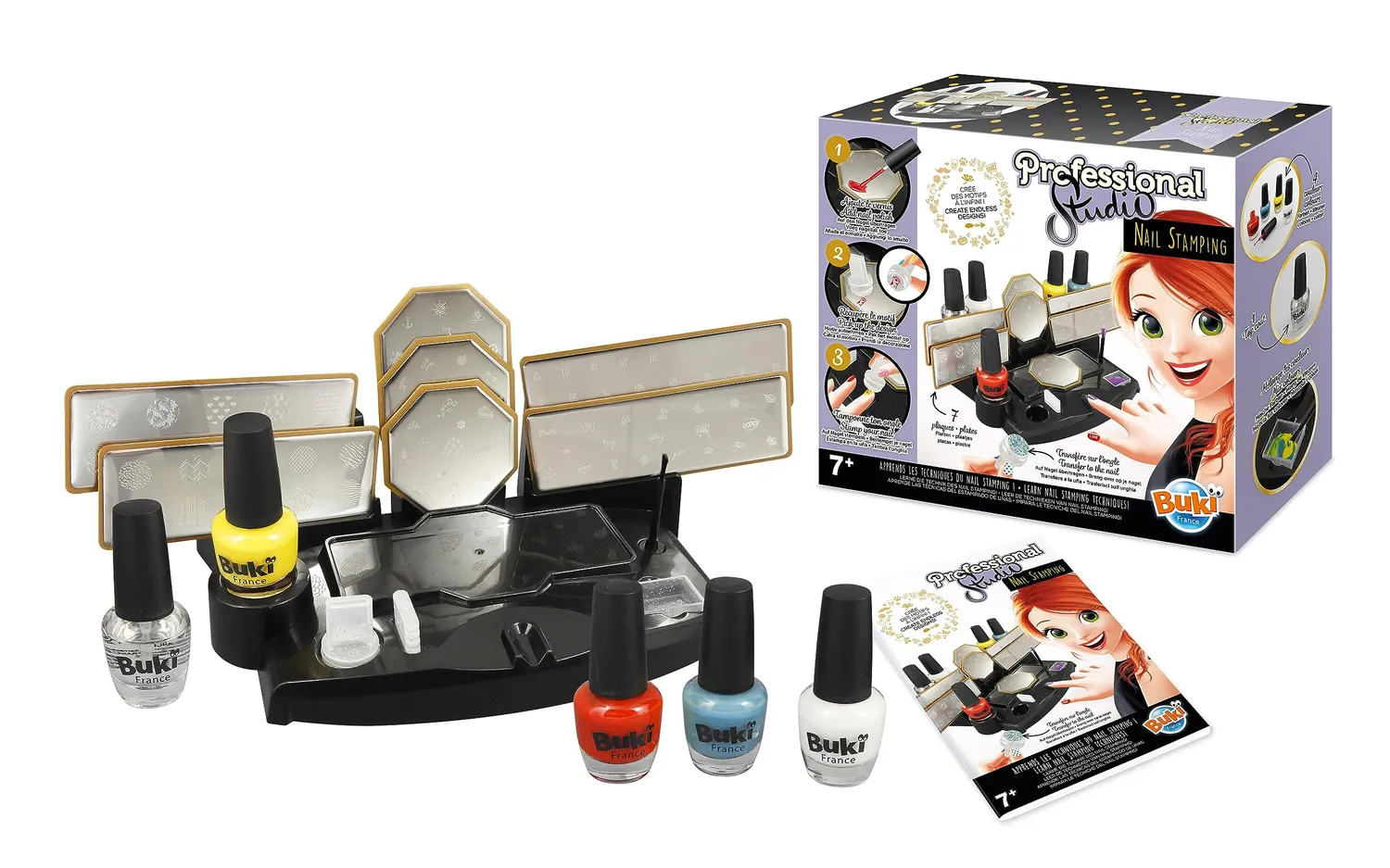 Buki Pro Studio 5433 Nagel-Stamping-Set 100 Motive
