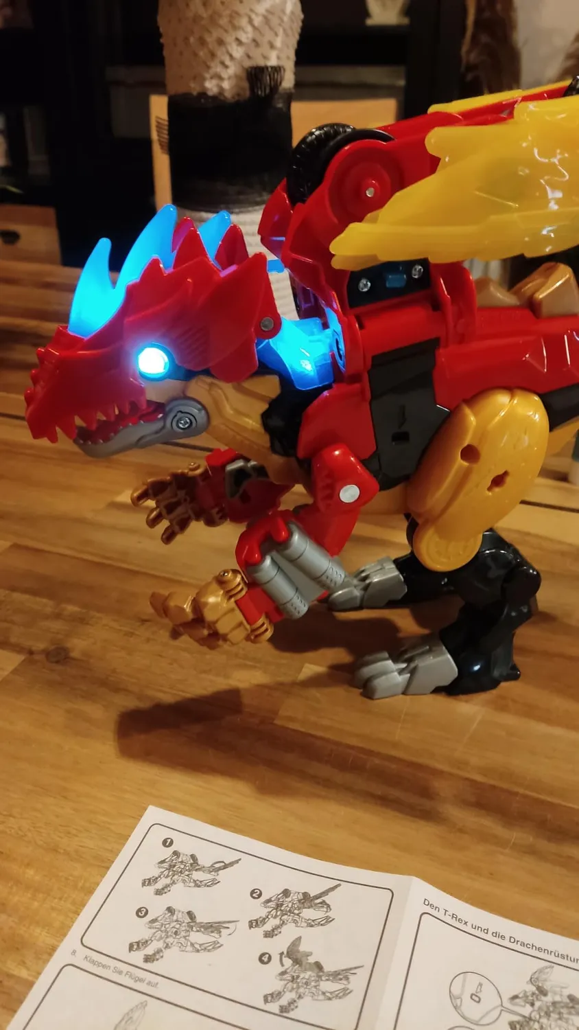 VTech Switch & Go Dinos Combo Mega Drache 2-in-1 T-Rex Auto 3-8