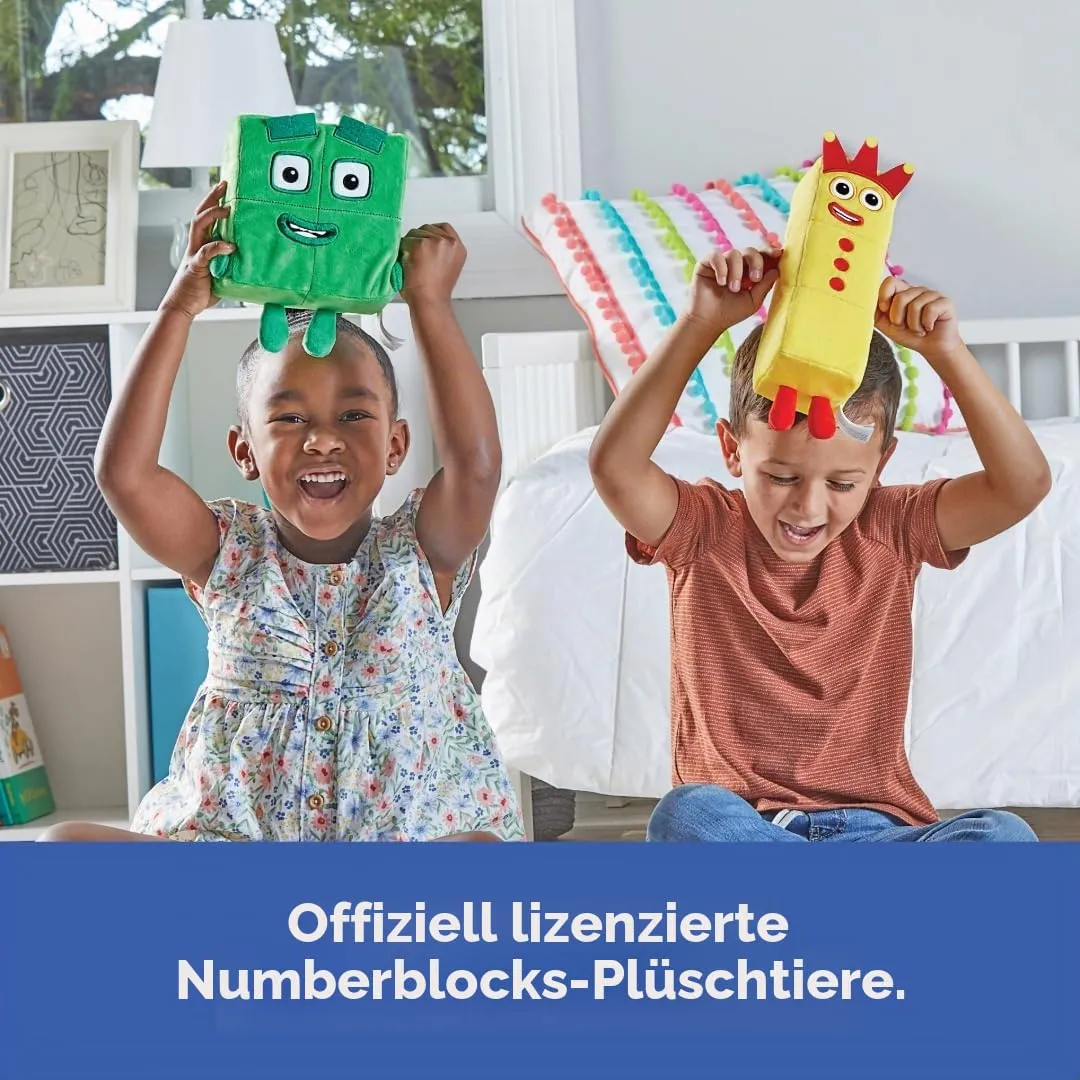 Learning Resources Numberblocks Drei und Vier Plüsch 2er-Set