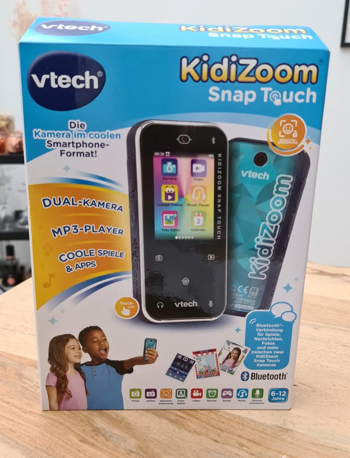 VTech KidiZoom Snap Touch Kinderkamera blau 5MP Touch