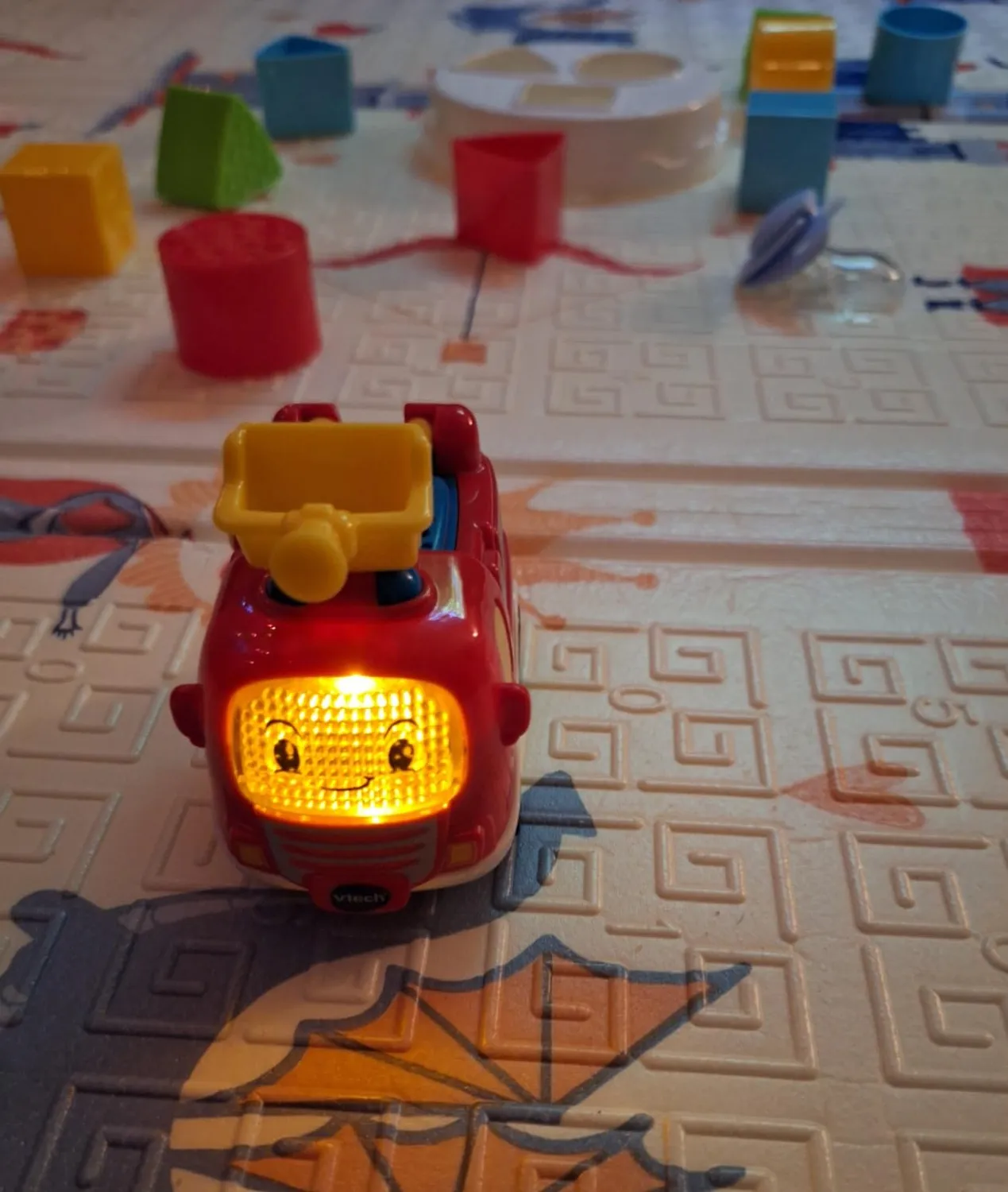 VTech Tut Tut Baby Flitzer Feuerwehrauto Spielauto mit Leiter