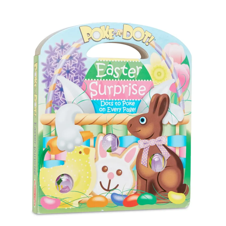 Melissa & Doug Poke-a-Dot Easter Pappbilderbuch Pop