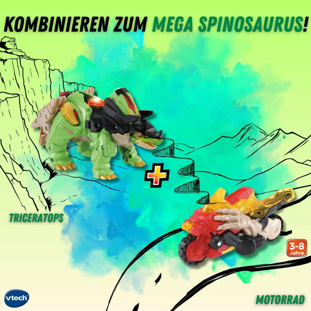 VTech Switch and Go Dinos Mega Spinosaurus 2-in-1 Dino