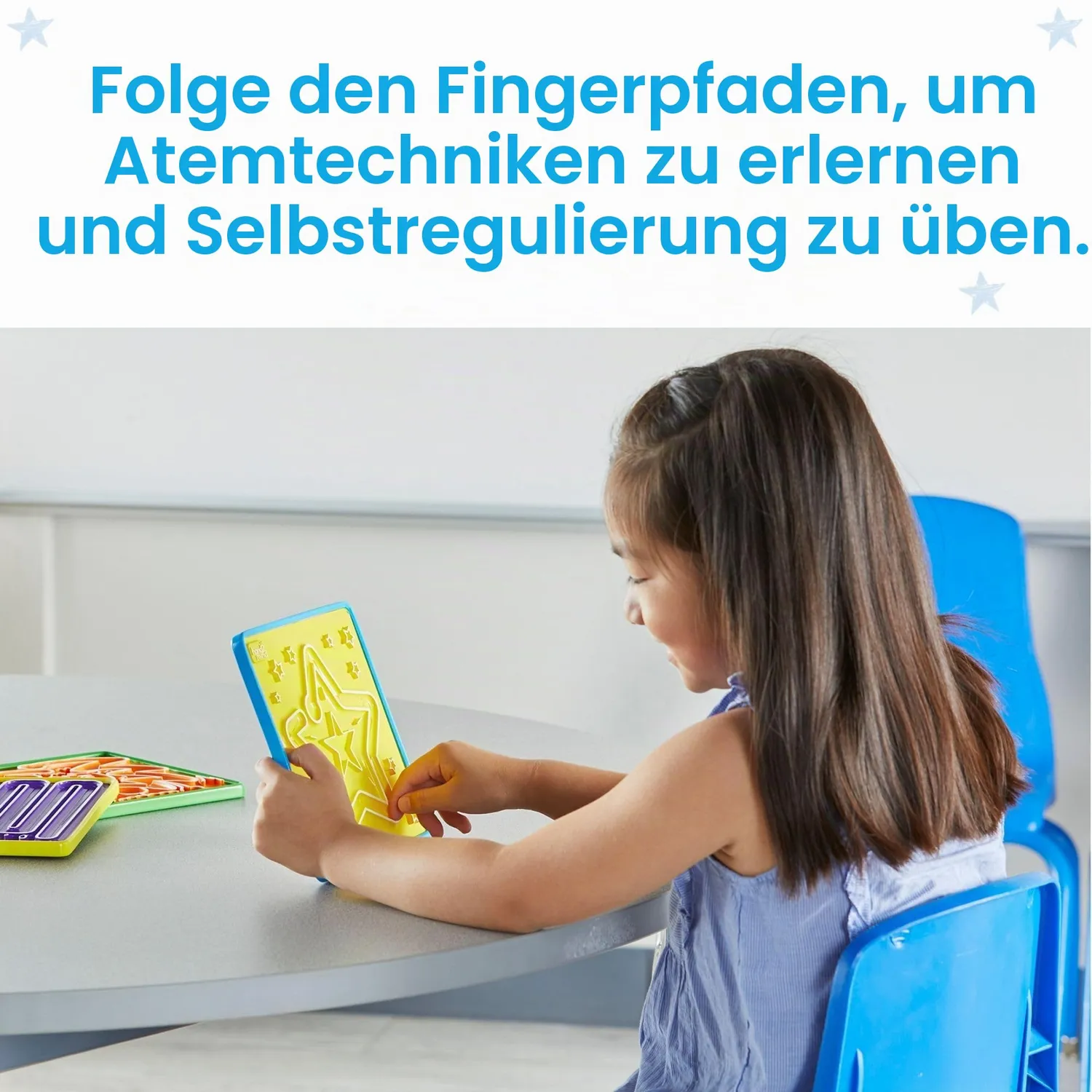 Learning Resources Achtsamkeitslabyrinth Atemtafeln Beruhigung 6 Motive