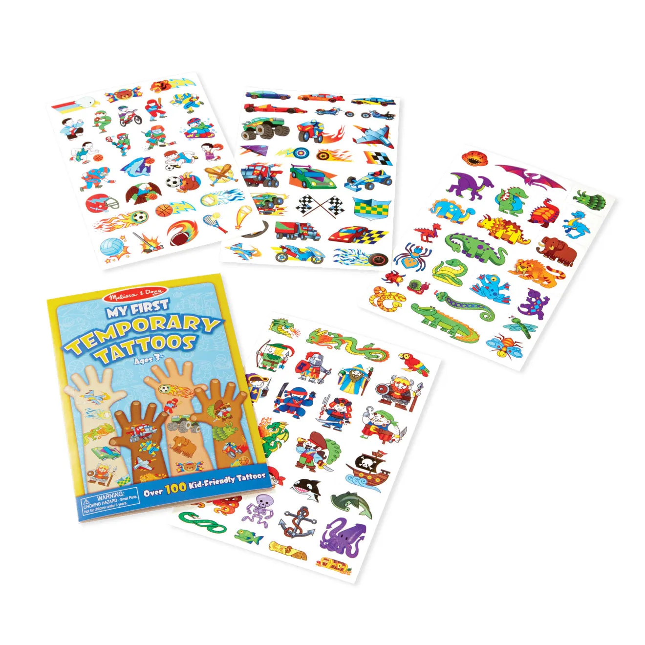 Melissa & Doug My First Tattoos Kinder Tattoos Abenteuer 100+