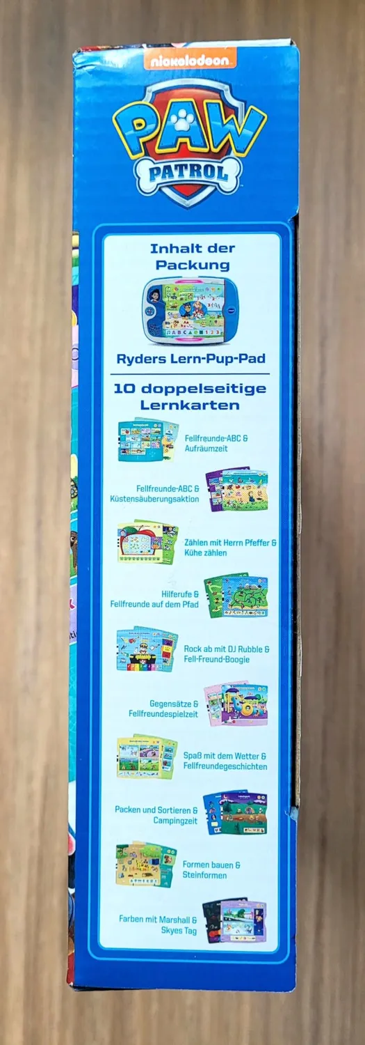 VTech PAW Patrol Ryders Lern-Pup-Pad Lernspiel 3-7 Jahre