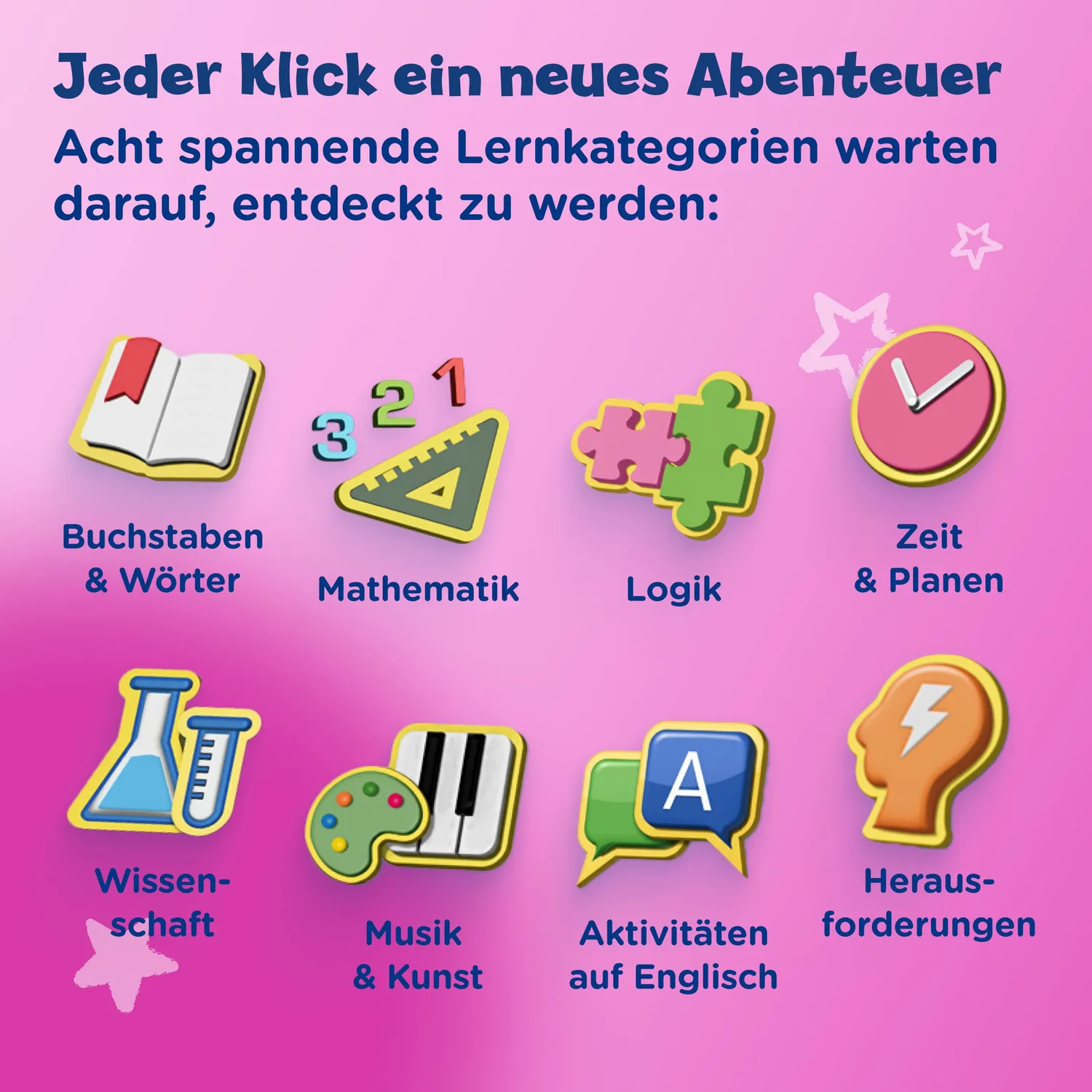 VTech Explorer Laptop Pro Pink Lerncomputer 164 Spiele QWERTZ
