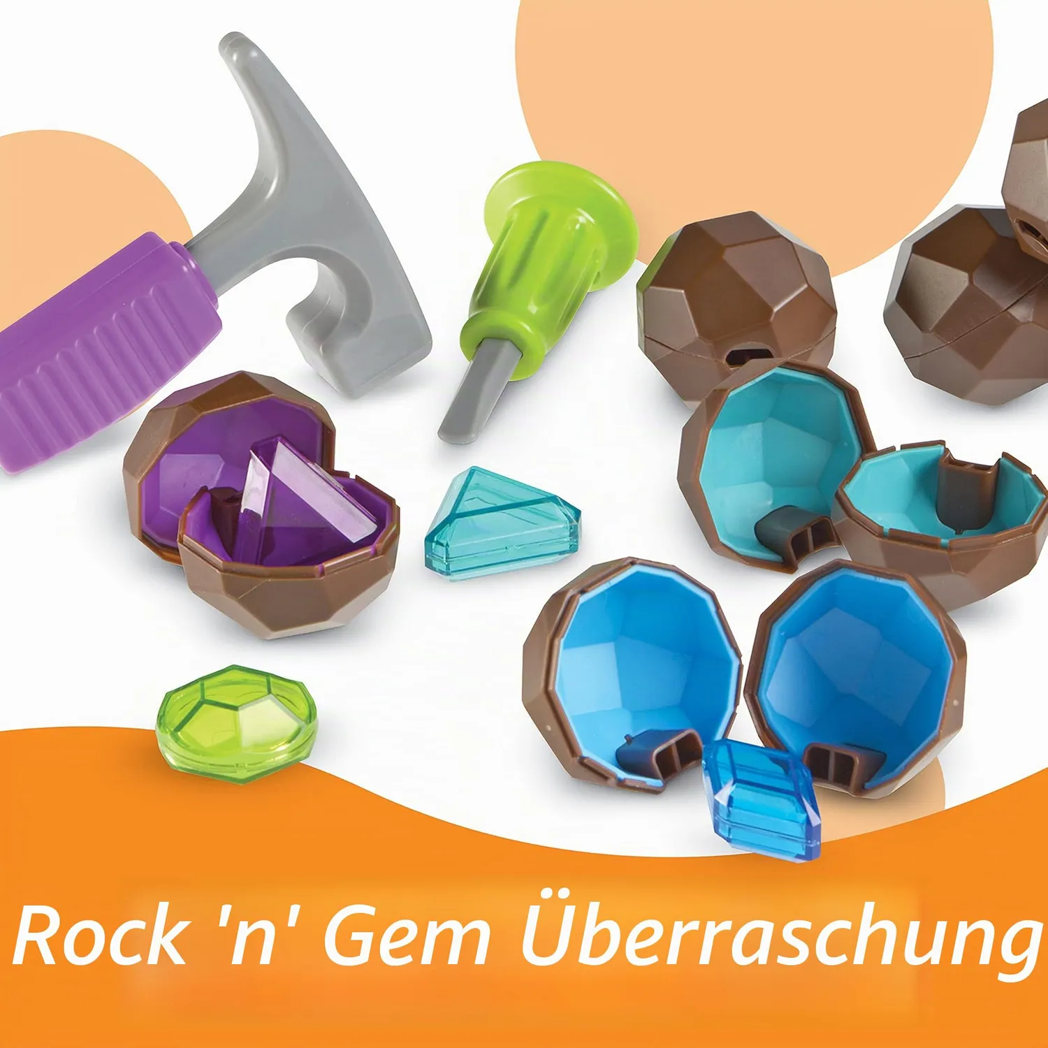 Learning Resources Rock 'n' Gem Lernspiel 2 Geoden ab 3 Jahren