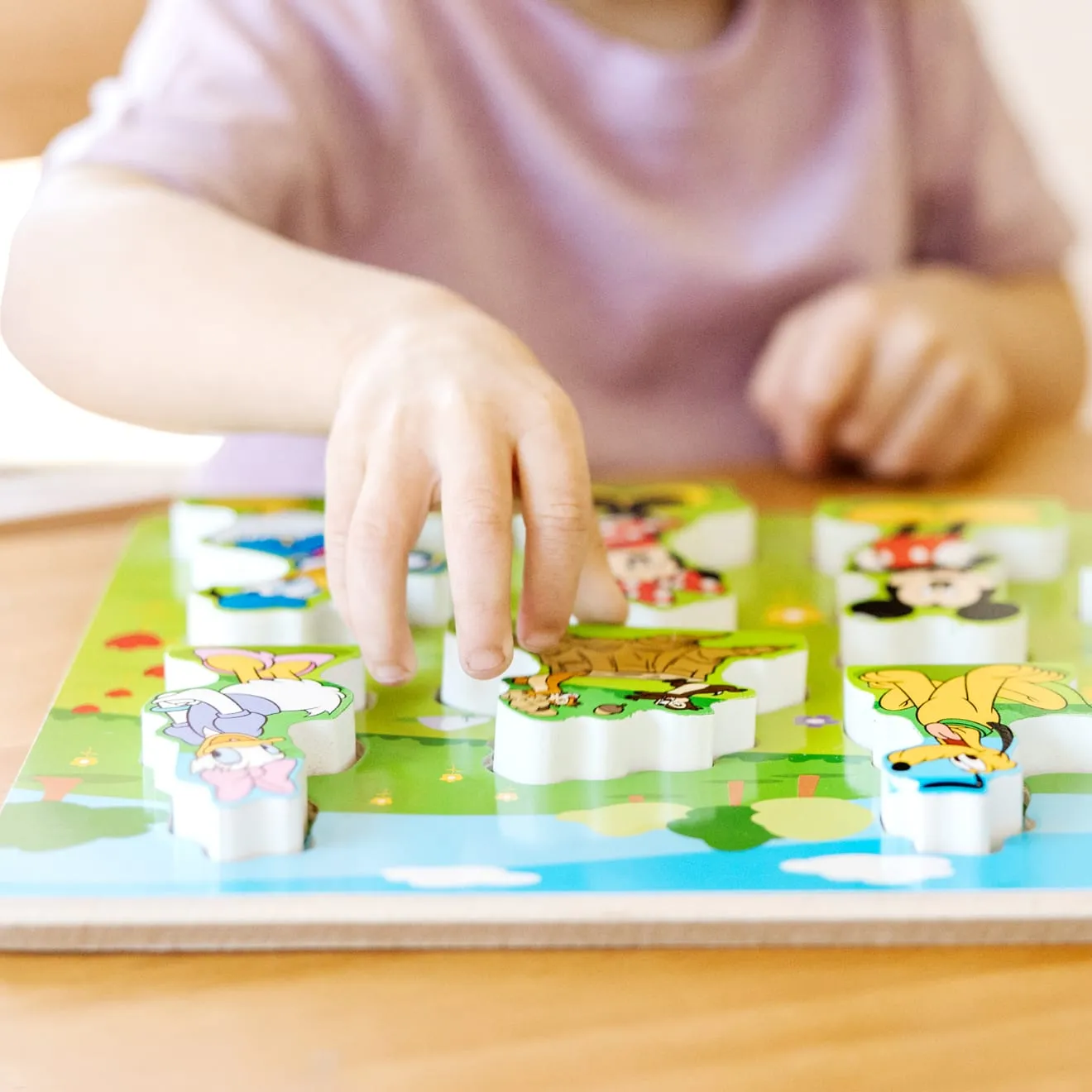 Melissa & Doug Disney Mickey Mouse Holzpuzzle 8 Teile ab 2 Jahre