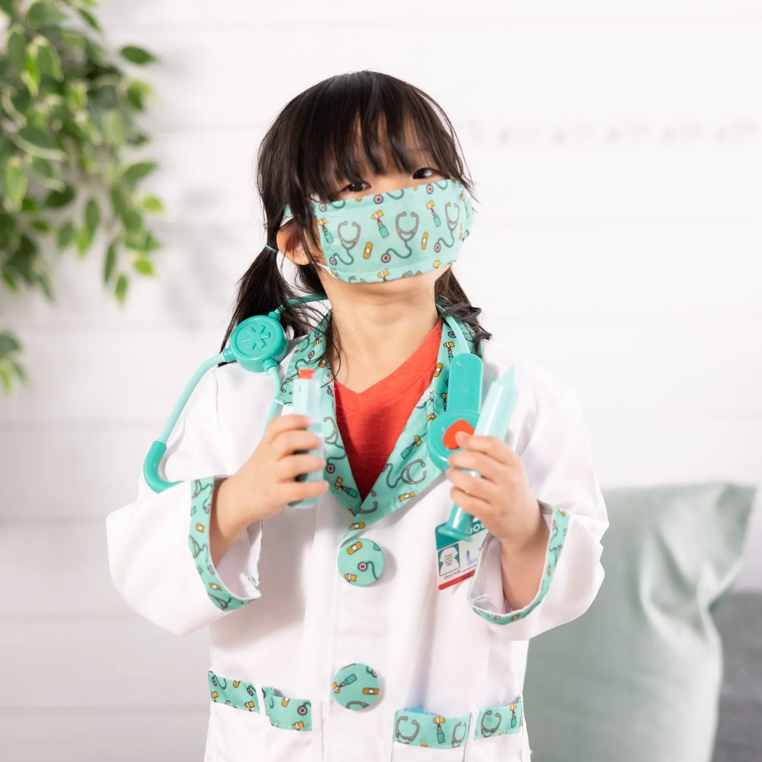 Melissa & Doug Doctor Costume Arztkostüm Verkleidung 3-6 Jahre
