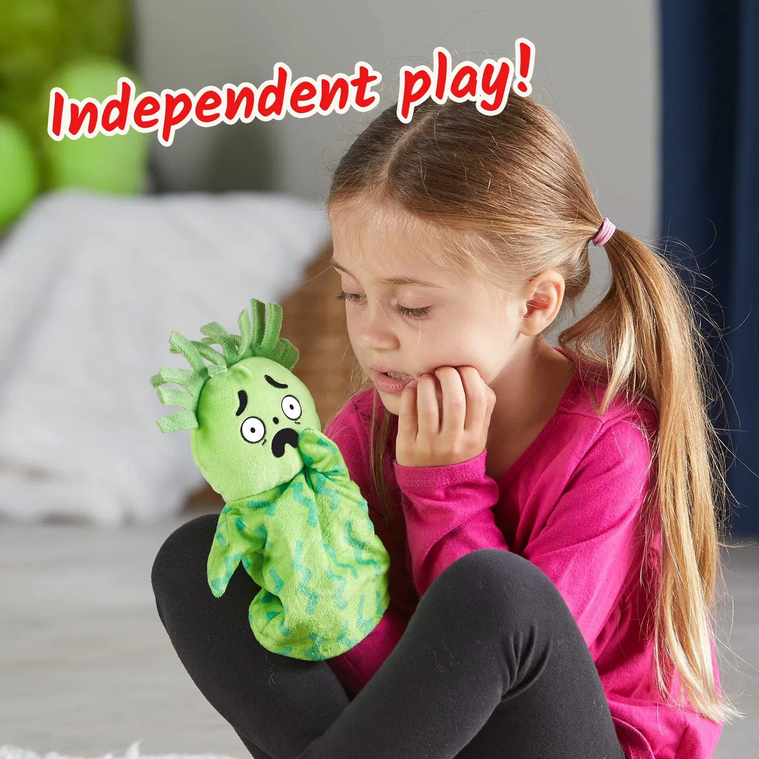 Learning Resources Feelings Family Handpuppen Set 5 Gefühle Stoff