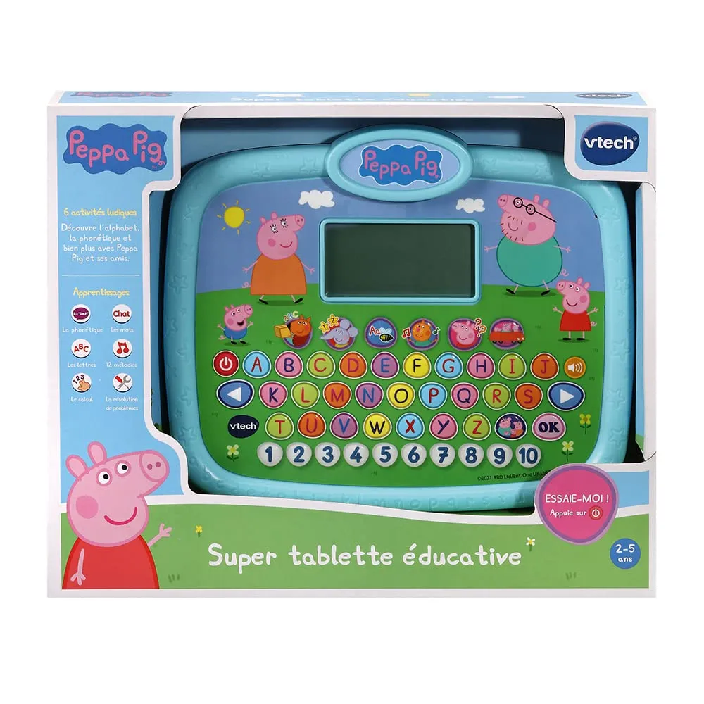 VTech Peppa Pig Super Lerntablett Tablet französisch 2-5 Jahre