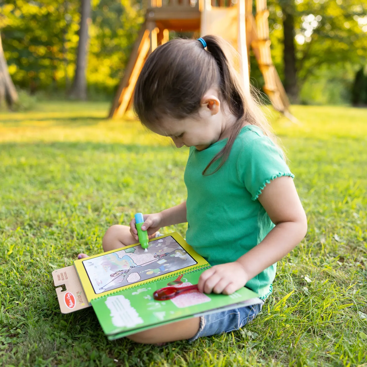 Melissa & Doug Let's Explore Water Wow Malbuch Outdoor