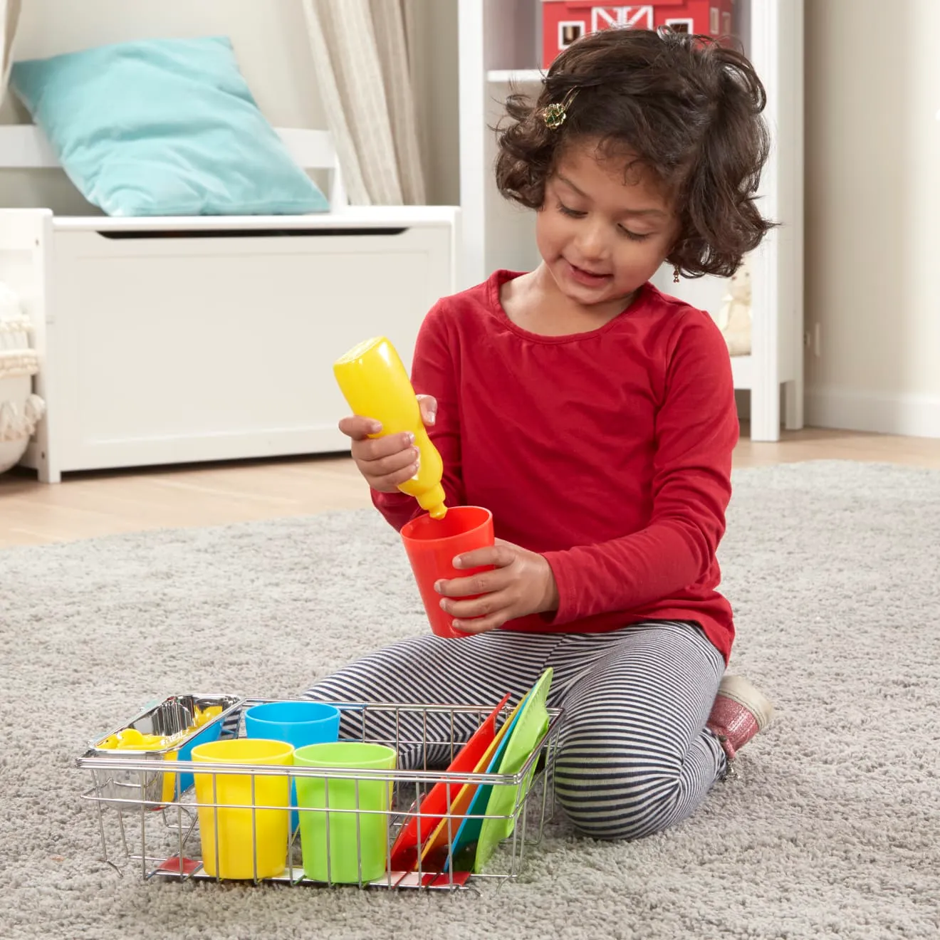 Melissa & Doug Let's Play House Geschirrset spülbar 24-teilig