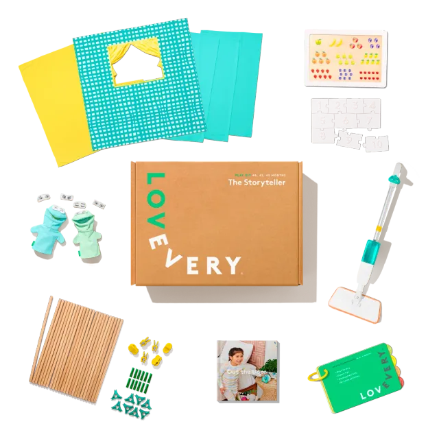 Lovevery Das Erzähler-Set Lernspielset Deutsch