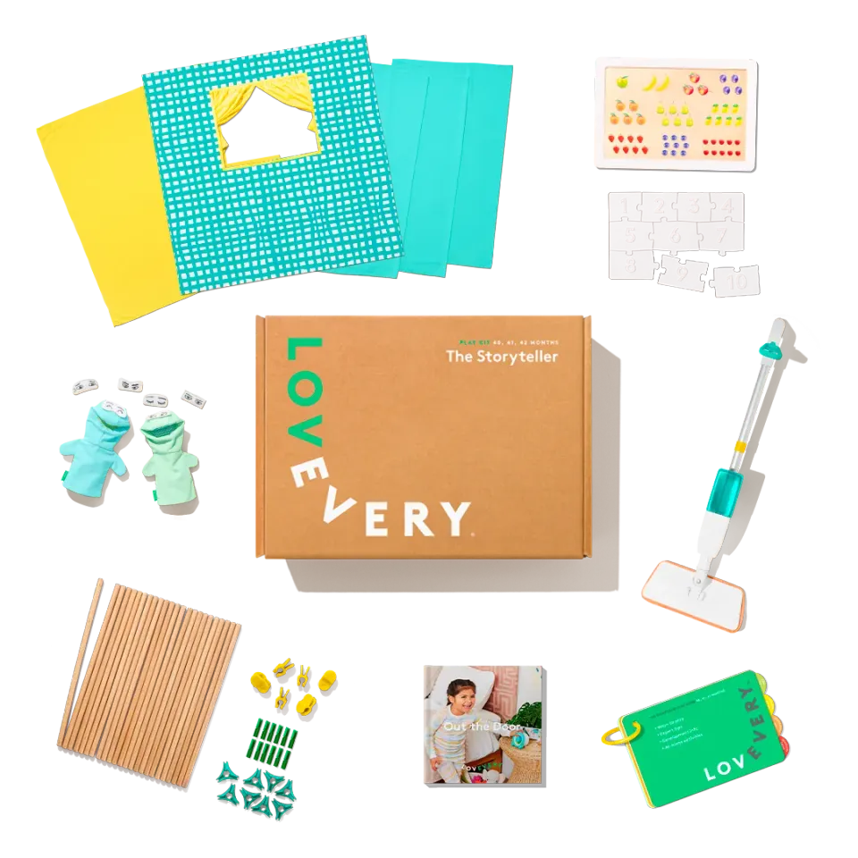 Lovevery Das Erzähler-Set Lernspielset Deutsch
