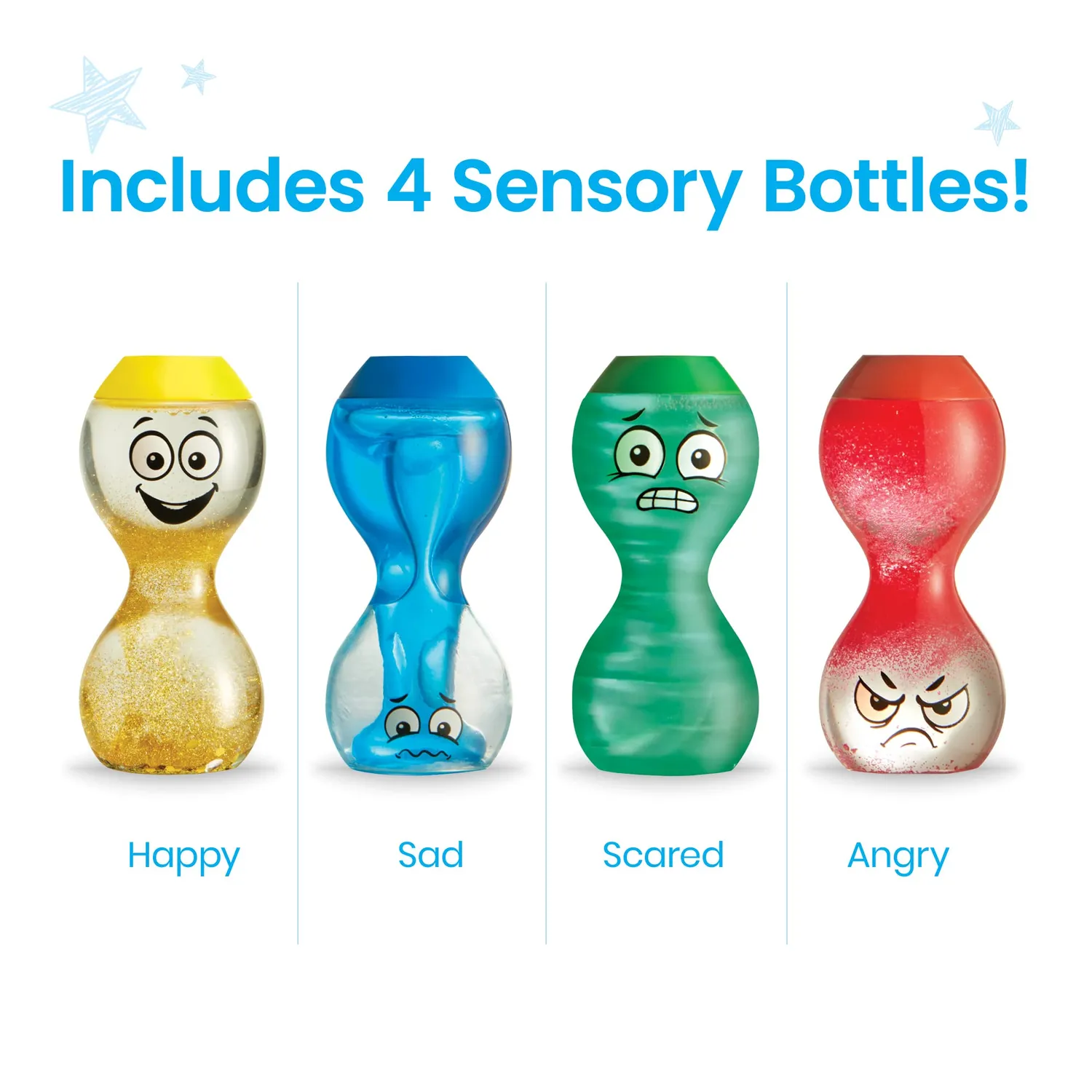 Learning Resources Express Your Emotions Sensorikflaschen 4er