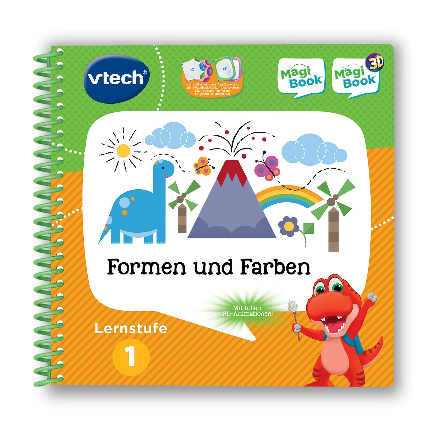 VTech MagiBook 80-488904 Lernbuch 3er Bundle Stufe 1