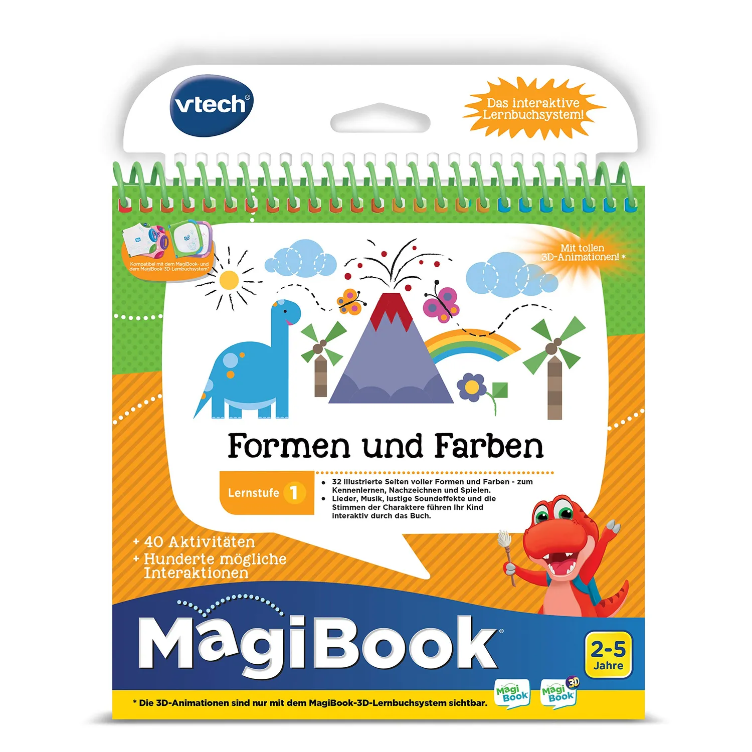 VTech MagiBook Formen und Farben Lernbuch Stufe 1 interaktiv