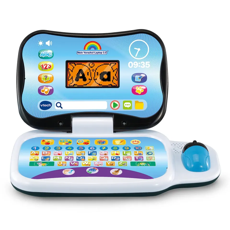 VTech Mein Vorschul-Laptop 2.0 Lerncomputer Blau 3-6 Jahre