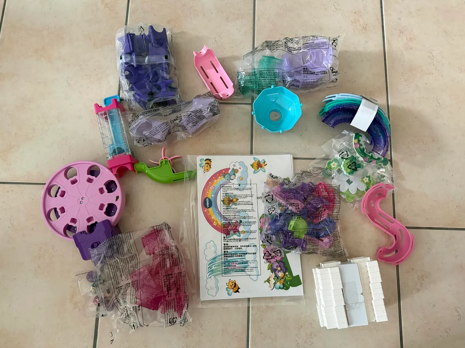 VTech Marble Rush Fairy Garden M500 Kugelbahn Set 78-teilig