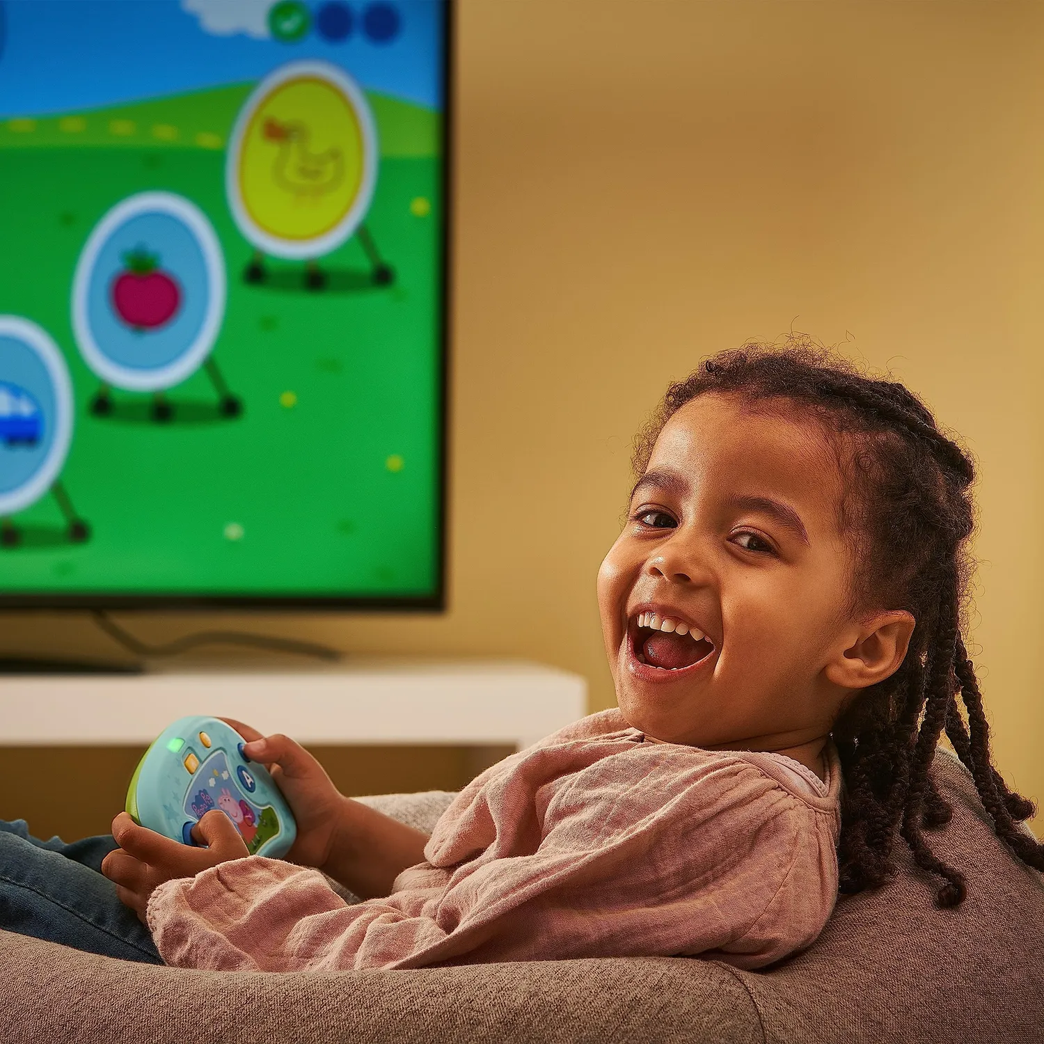 VTech ABC Smile TV Peppa Pig Lernkonsole HDMI 3-7 J.