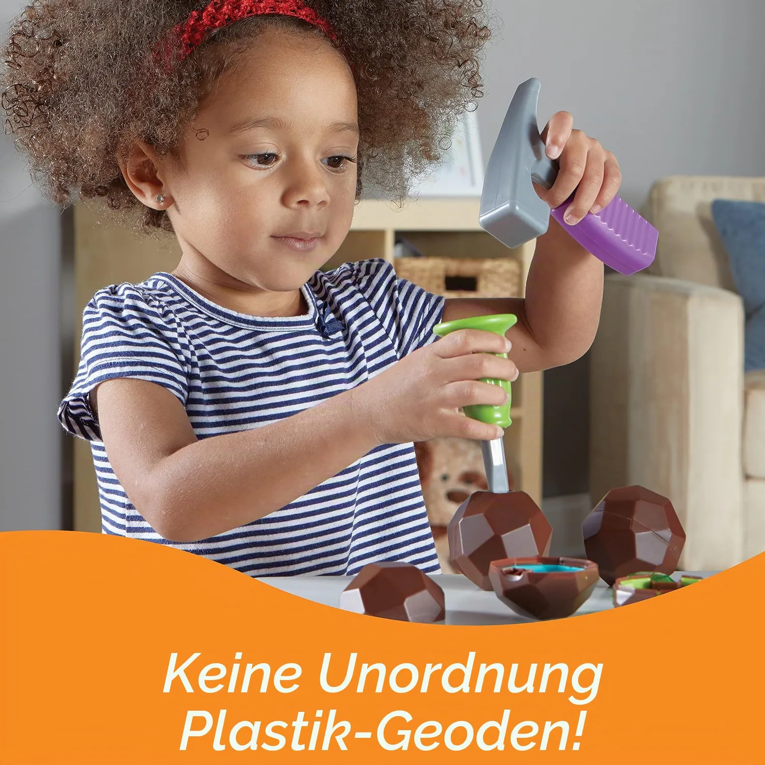 Learning Resources Rock 'n' Gem Lernspiel 2 Geoden ab 3 Jahren