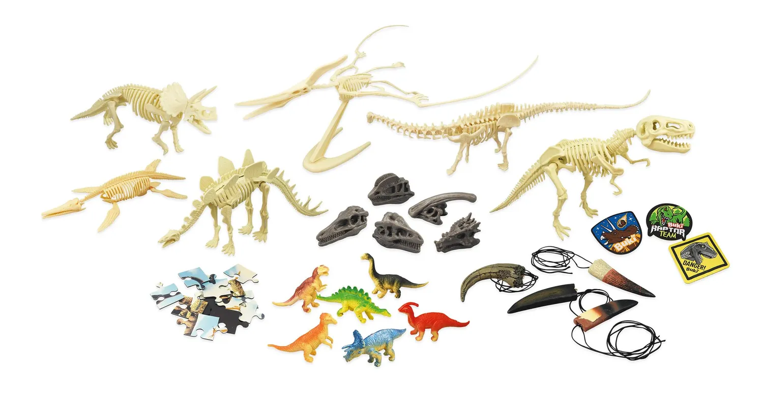 Buki France 2135 Dino Surprise Box 25 Türchen Kalender