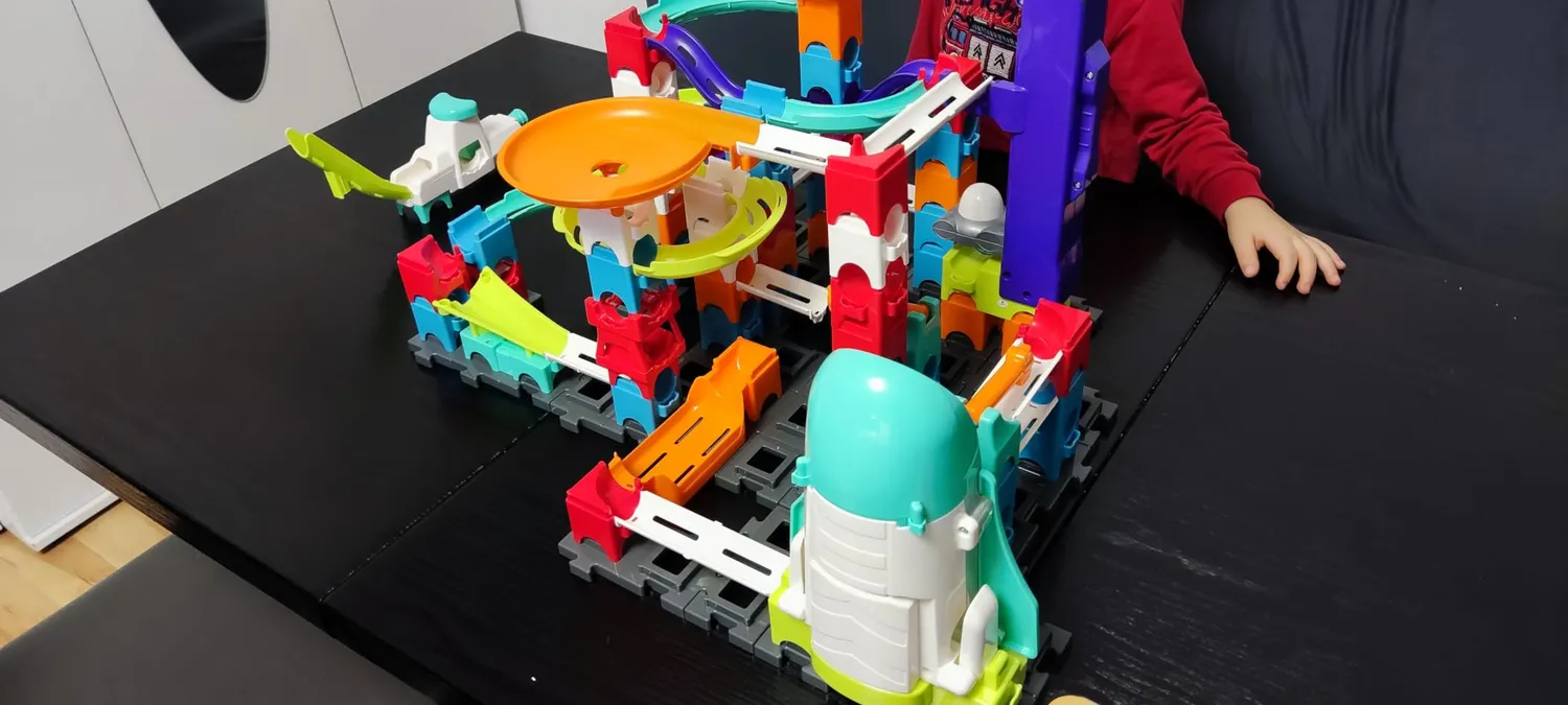 VTech Marble Rush Space Magnetic XL300 E Murmelbahn 115 Teile magnetisch