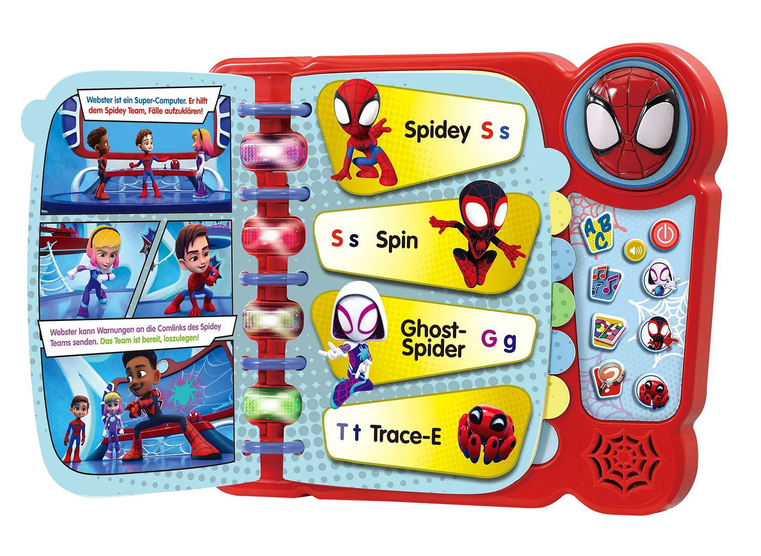 VTech Spidey Abenteuerbuch interaktives Lernbuch 3-6 Jahre