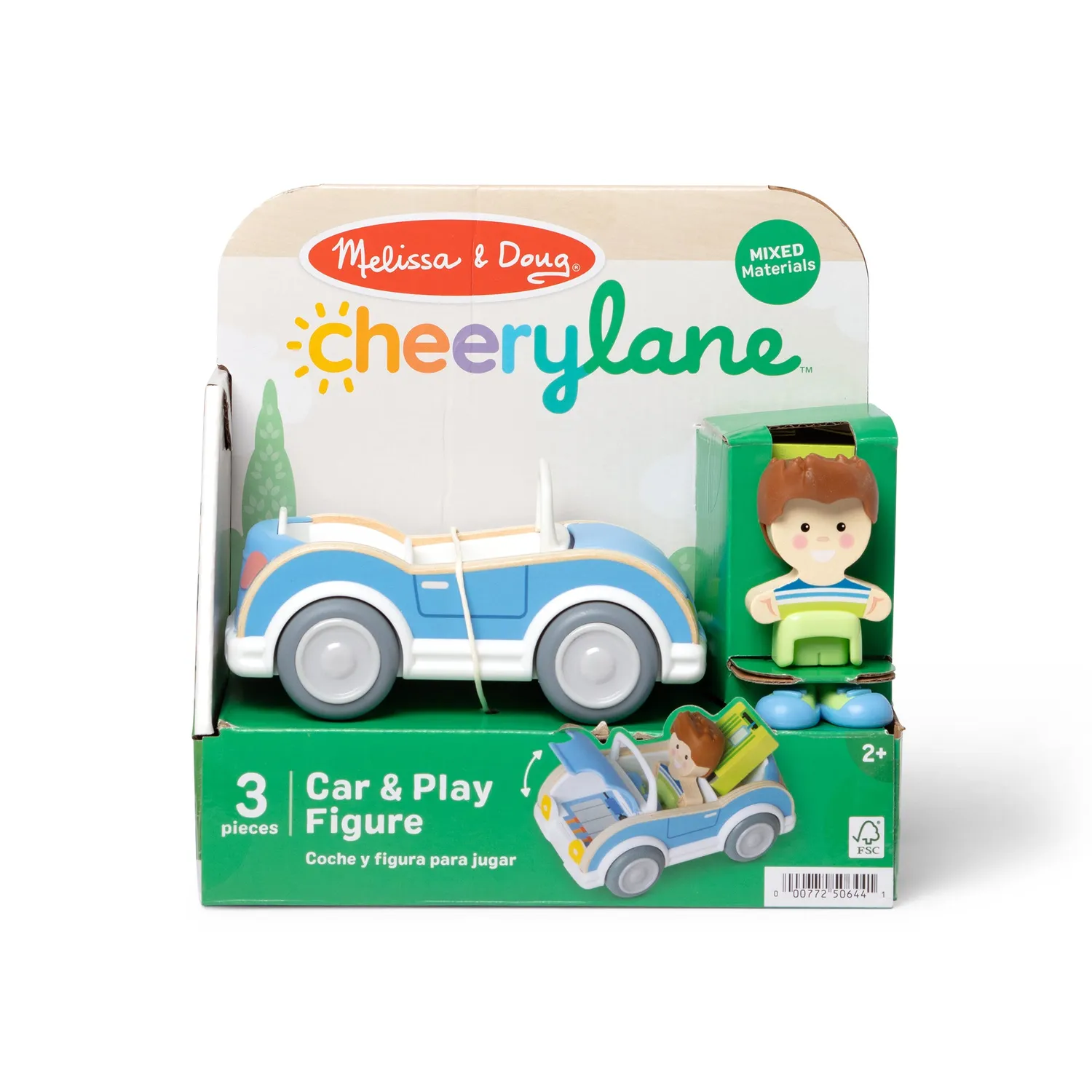 Melissa & Doug Cheery Lane Cabrio Spielauto Holz Junge
