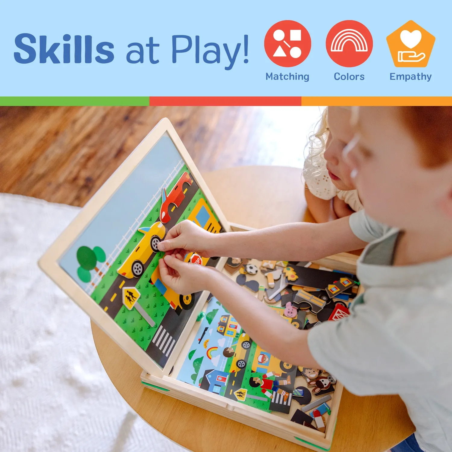 Melissa & Doug Magnetic Matching Magnetspiel 119-tlg