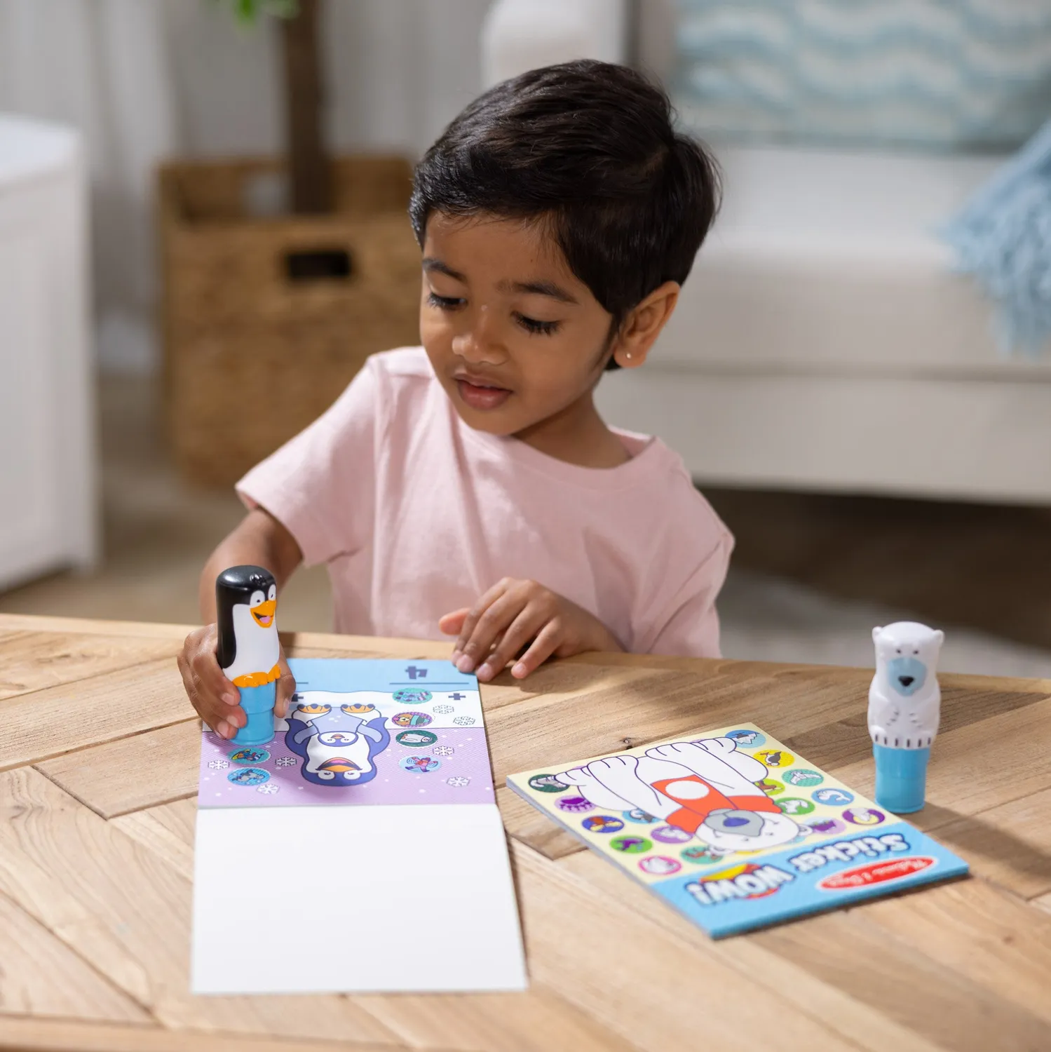 Melissa & Doug Sticker WOW Winter Sticker-Set 900er